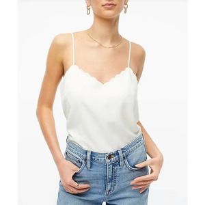 J. Crew Factory White Camisole